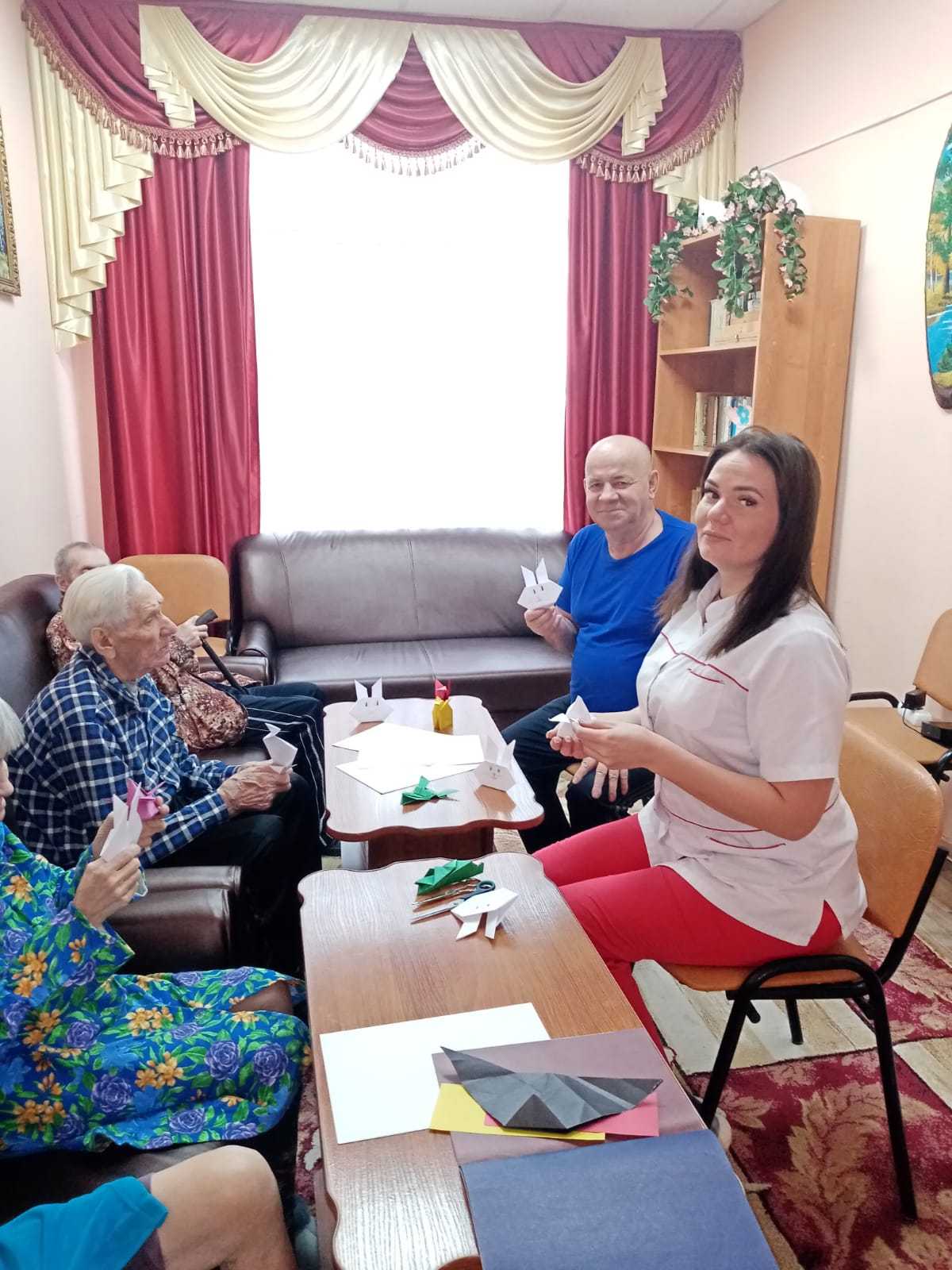 Мероприятие по изготовлению оригами