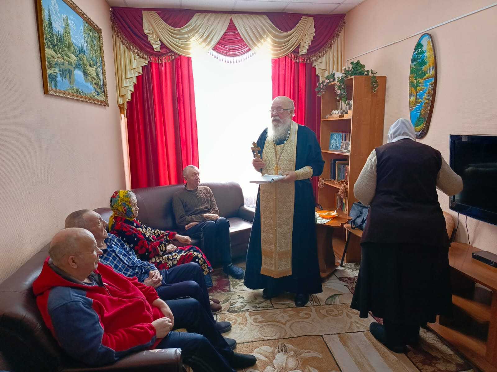 Праздничный молебен на Сретение Господне