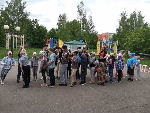 Летний отдых в веселой компании