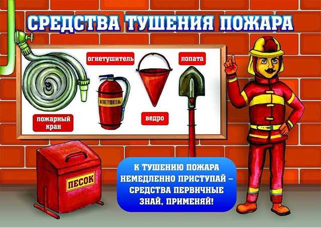 Средства тушения пожара
