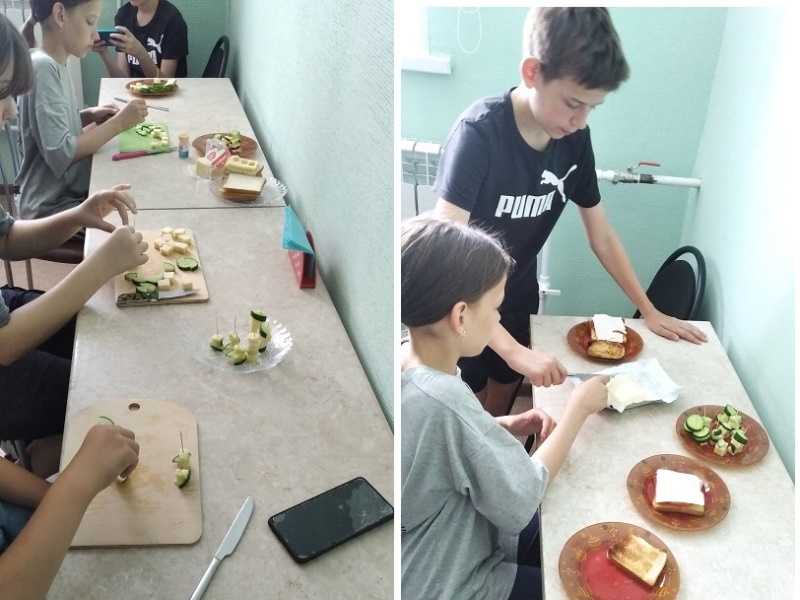 Мастер-класс по приготовлению бутербродов