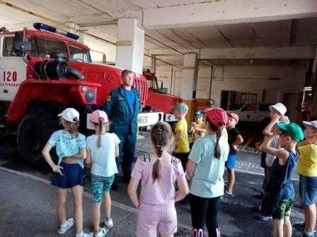 Экскурсия в пожарную часть