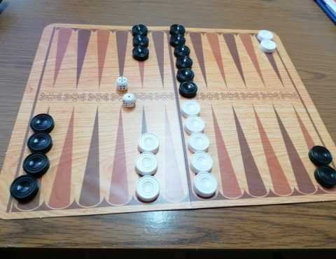 Настольные игры. Нарды.