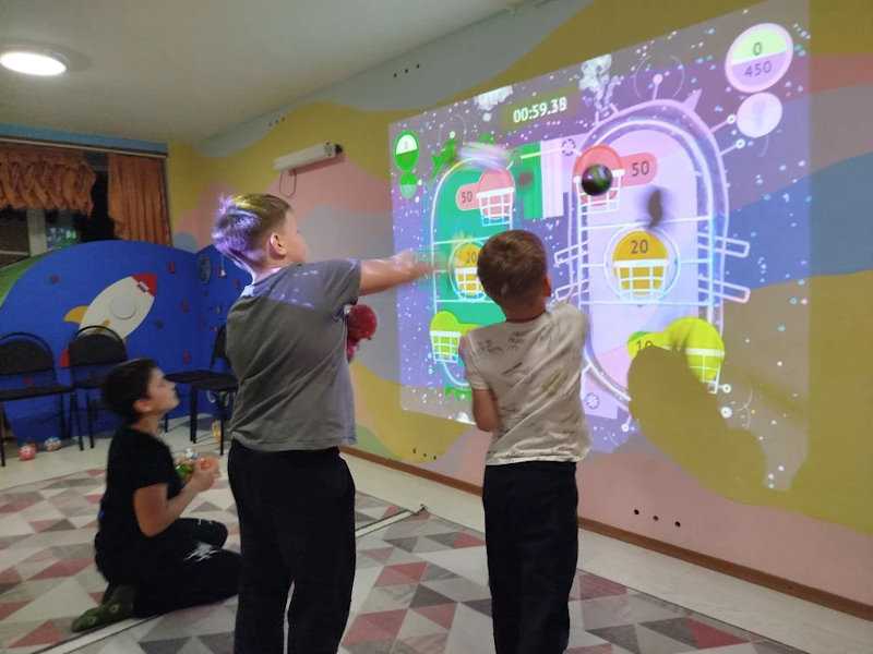 Интерактивные подвижные игры