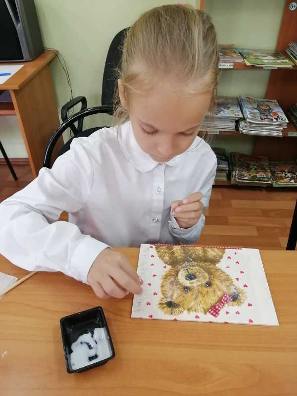 Мастер класс в детской библиотеке