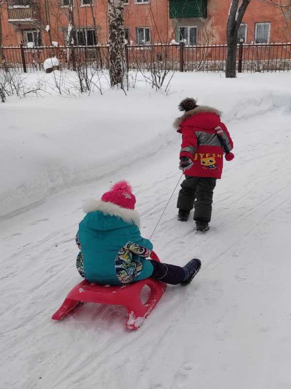 Весёлые зимние прогулки