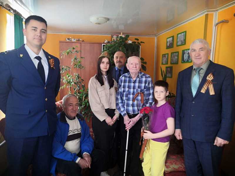 Поздравление ветерана Великой Отечественной войны