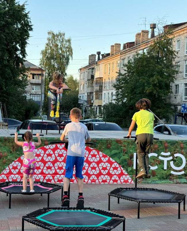 Танцевальный марафон. Джампинг
