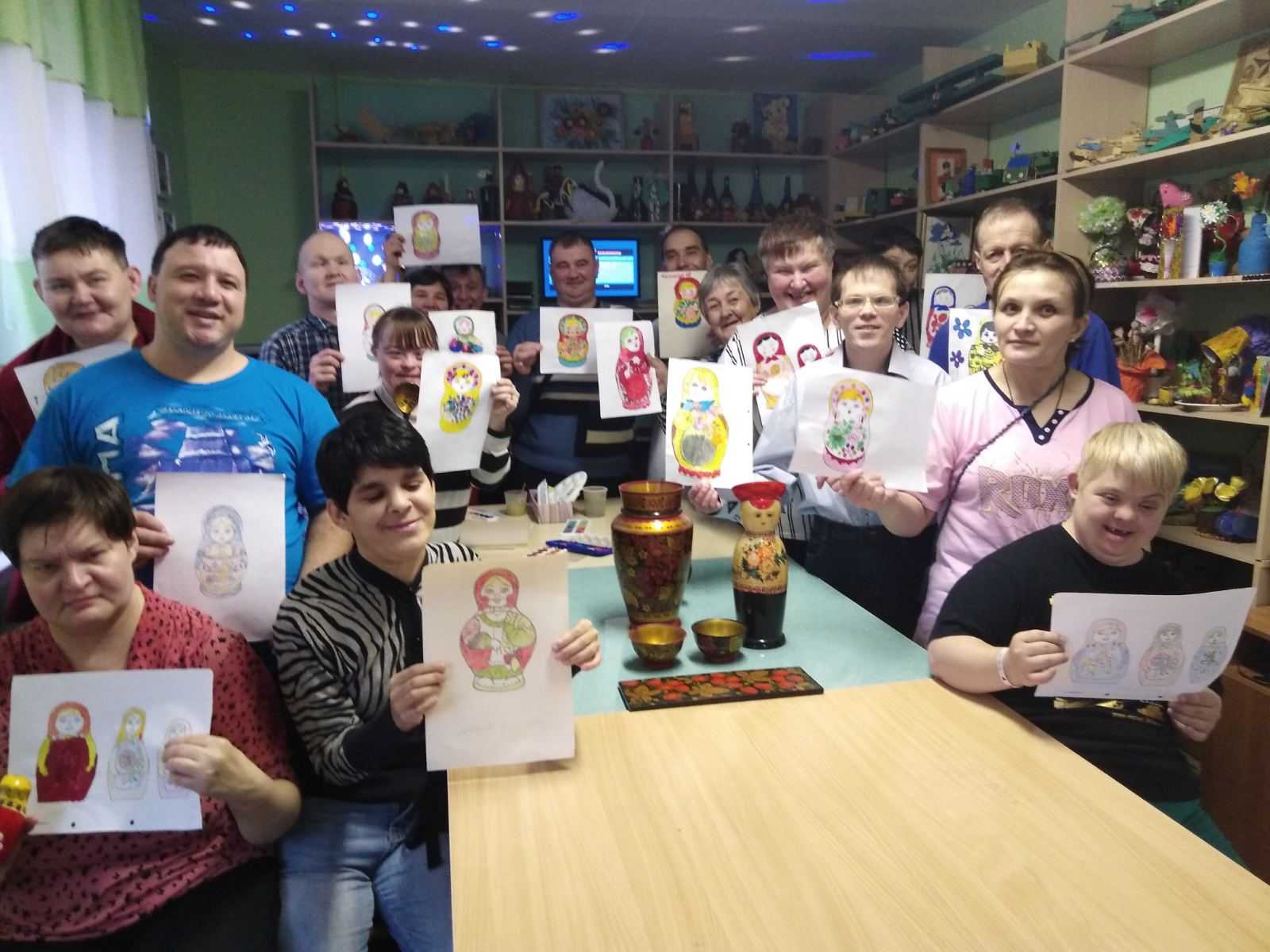 Хохломская роспись. 