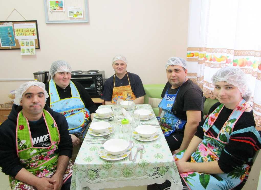 Занятие кружка «Уютный дом».