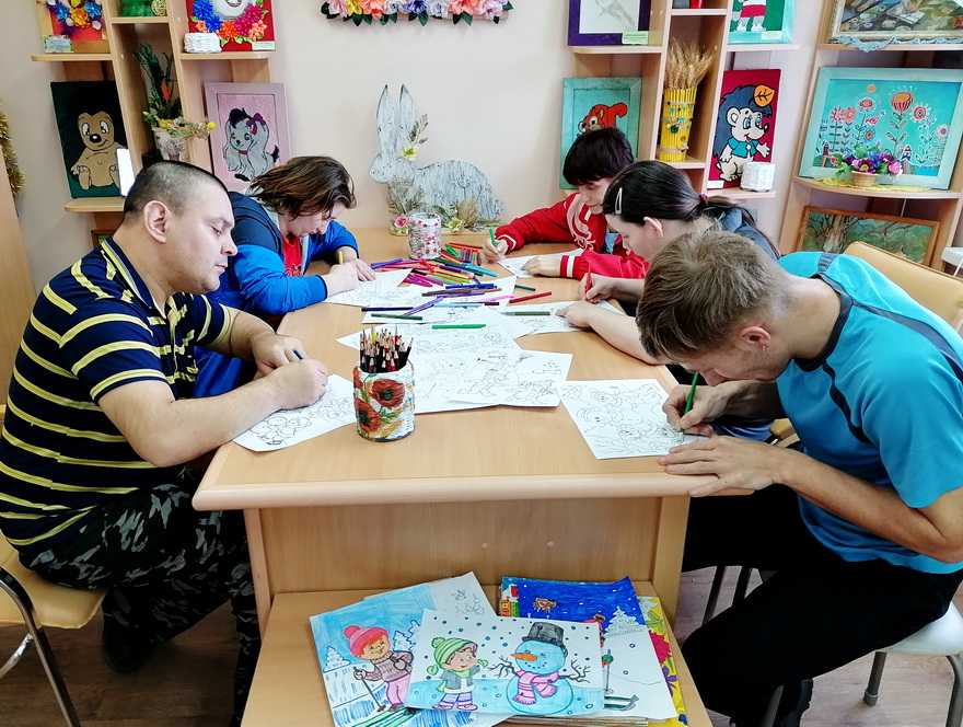 Конкурс рисунков «Зимние забавы».