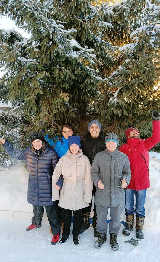 Фотосессия на природе «Лучезарная улыбка зимы».