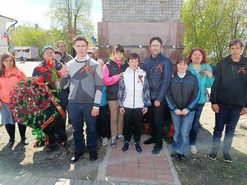 Участие в митинге, посвященном Дню Победы в Великой Отечественной Войне.