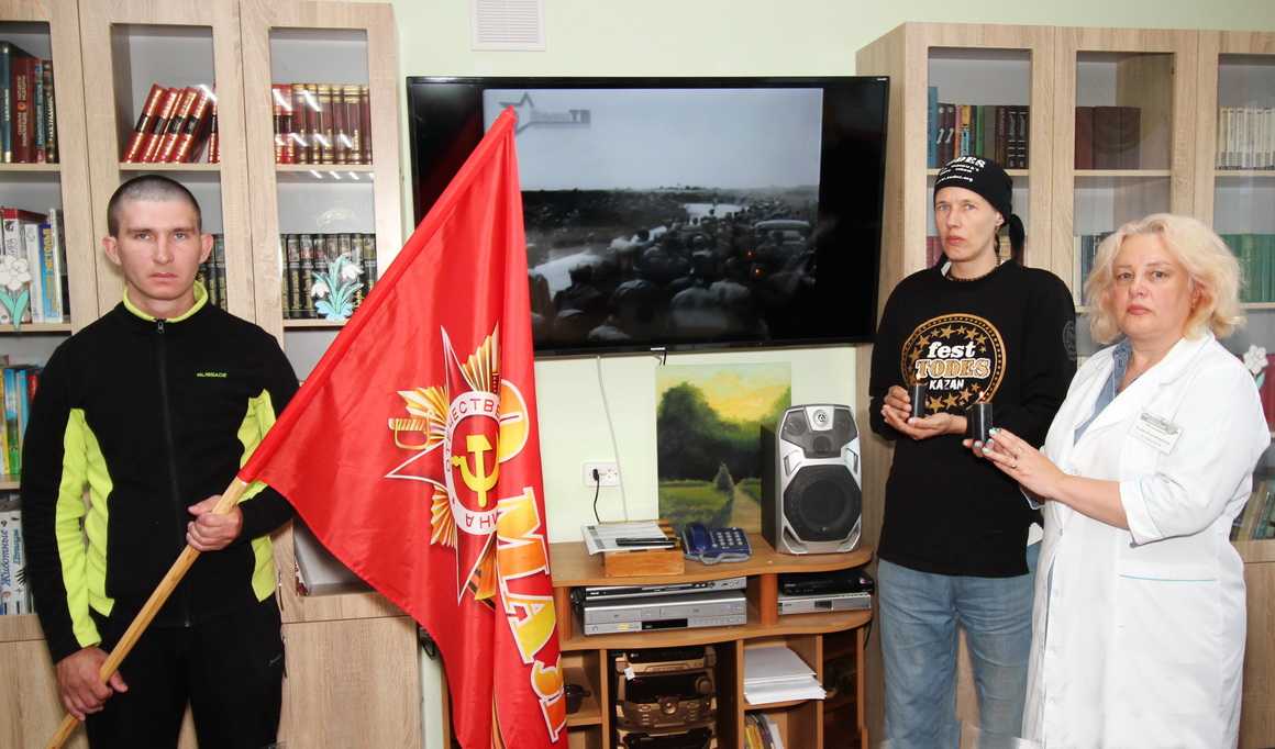 Участие в акции «Свеча памяти».