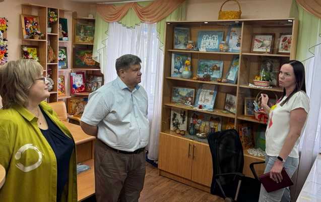 Дружеский визит представителей общественной организации «Верас»