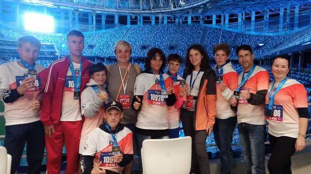 Участие в легкоатлетическом забеге «Марафон Нижний Новгород»