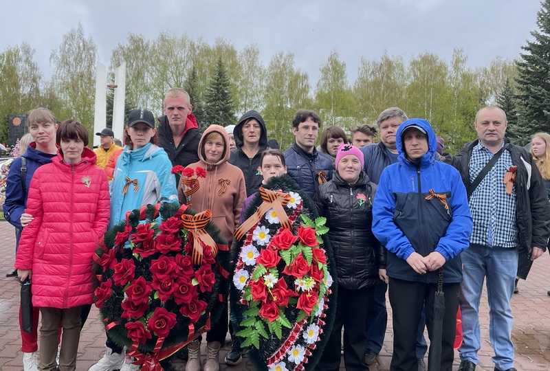 Участие в общегородском митинге, посвященном 77-й годовщине Дня Победы в Великой Отечественной войне.
