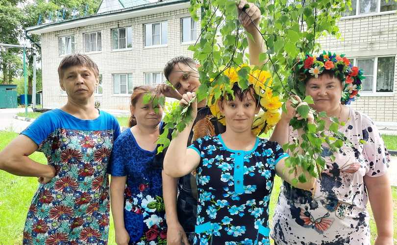 Фольклорная программа ко Дню Святой Троицы «Русская березка»