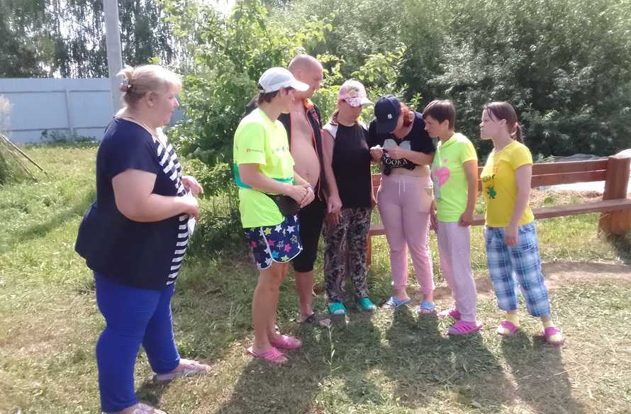 Смена в летнем палаточном лагере команды «Робинзон»