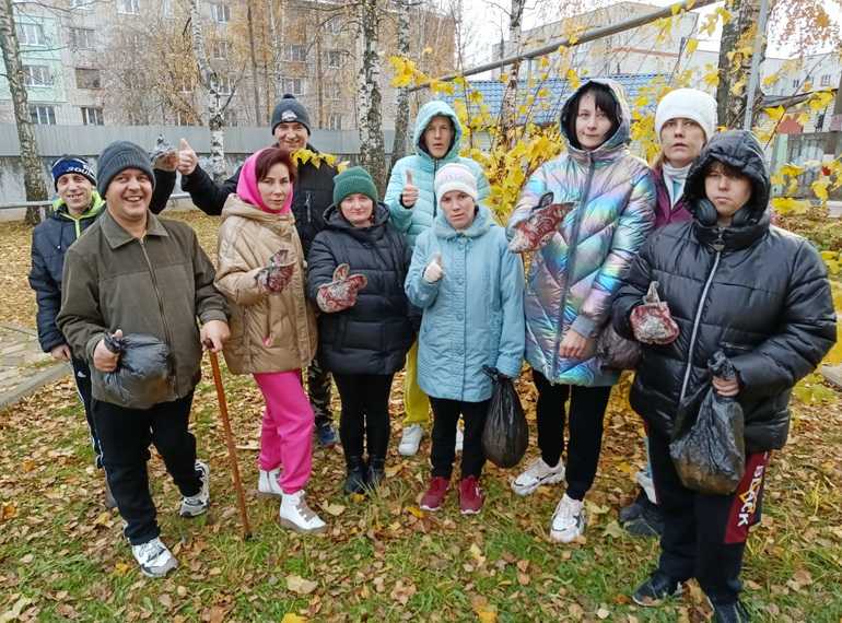 Экологическая акция «Чистим планету вместе».