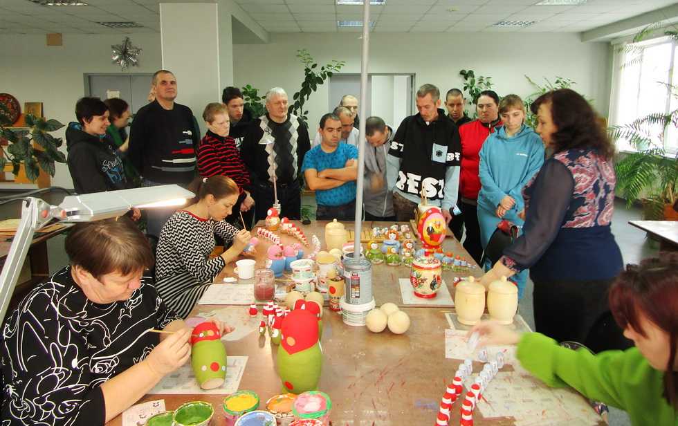 Экскурсия на фабрику «Городецкая роспись».