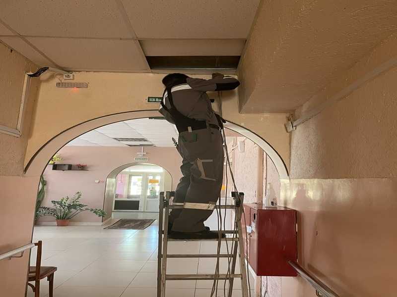 В Учреждении ведется новая система видеонаблюдения с увеличенным количеством камер наблюдения