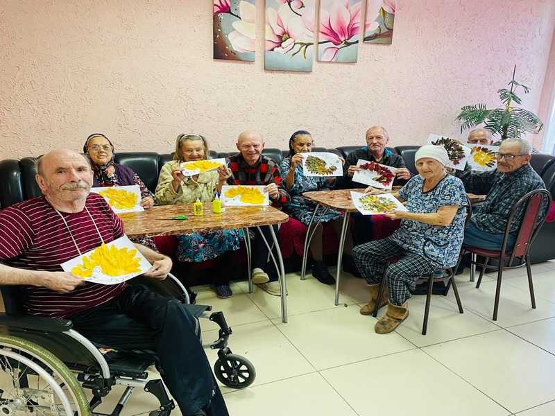 Мастер-класс по аппликации из листьев 