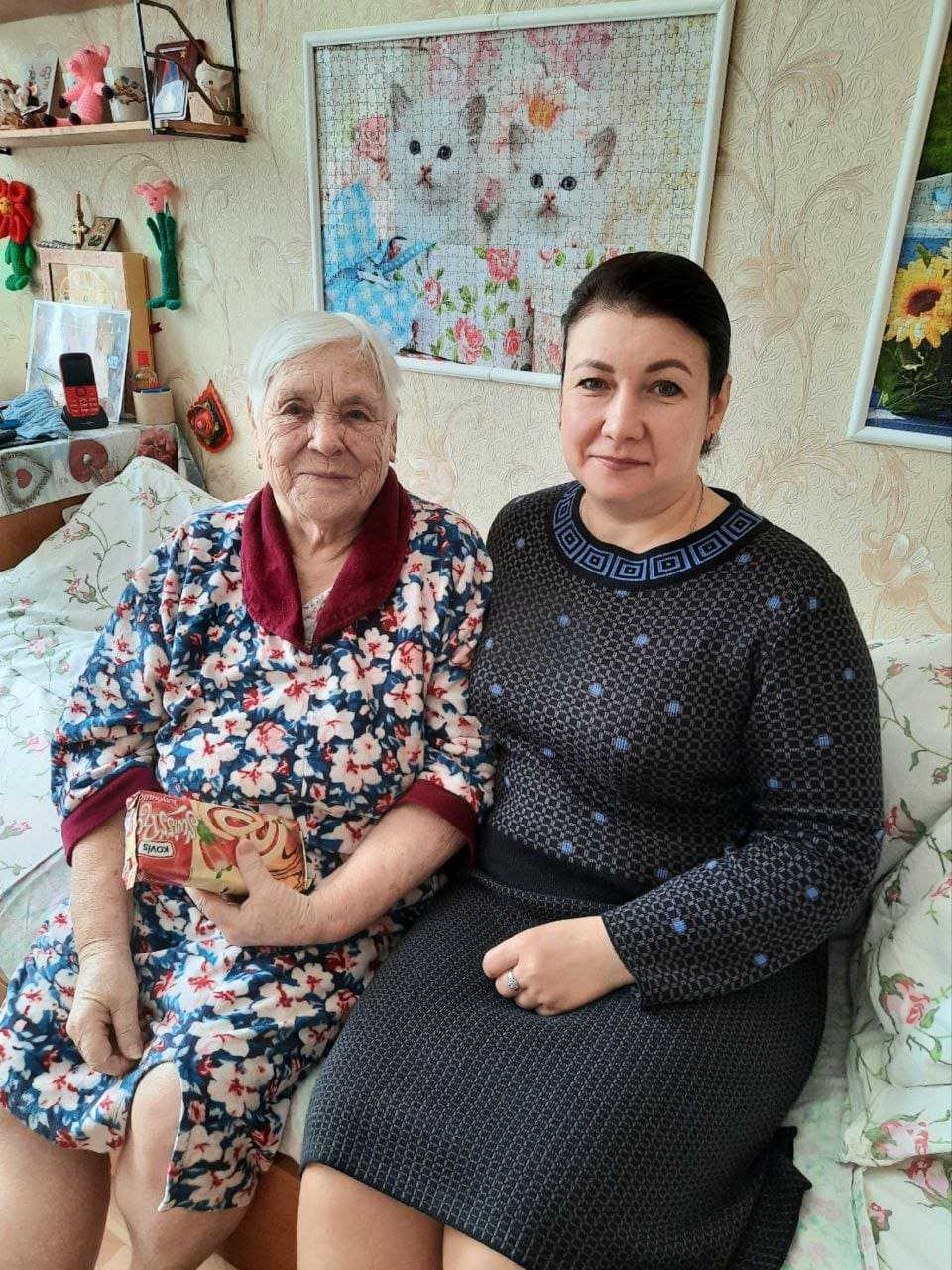 Поздравление получателя социальных услуг с Днём рождения!