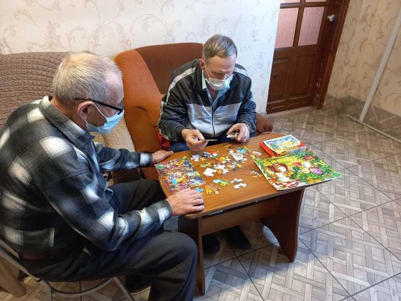 Занятие настольными играми