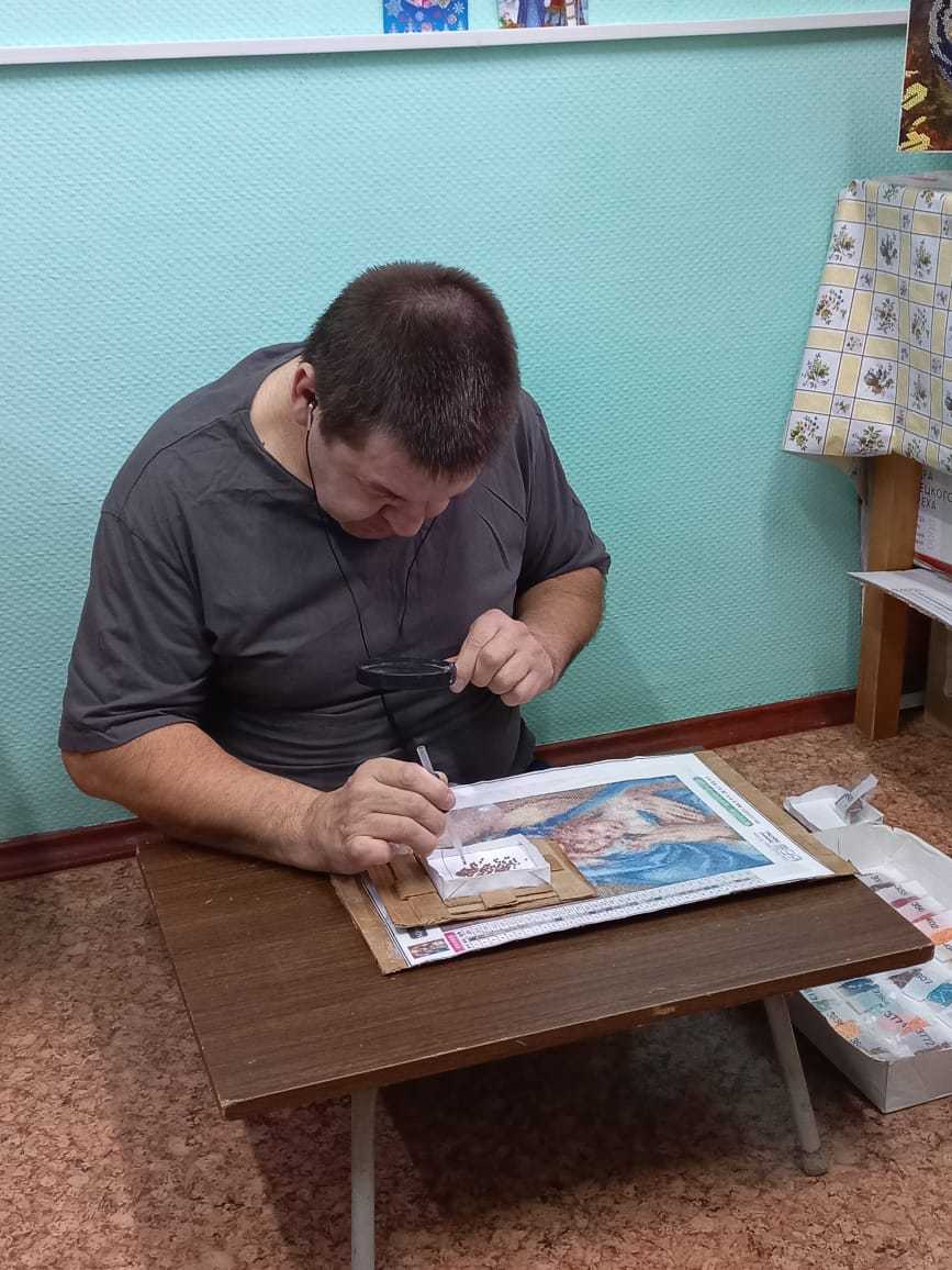 Арт-терапевтическое творческое занятие.