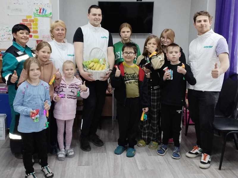 Сотрудники предприятия СИБУРа провели экоурок для наших ребят 