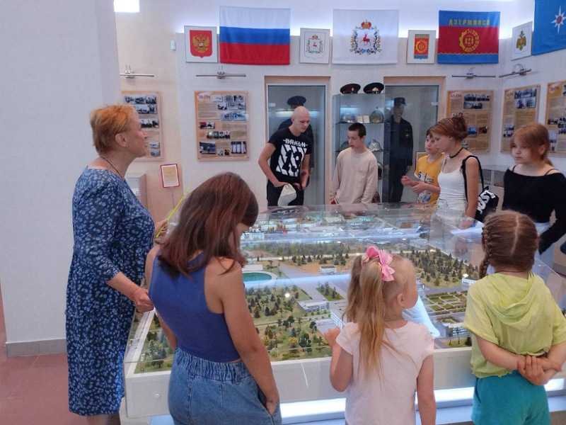 Воспитанники нашего Центра посетили музей пожарной охраны