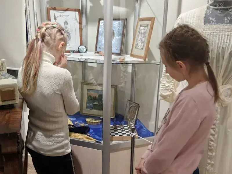 Ребята посетили Краеведческий музей Дзержинска, где приняли участие в тематическом мероприятие «Как царь музей создавал»