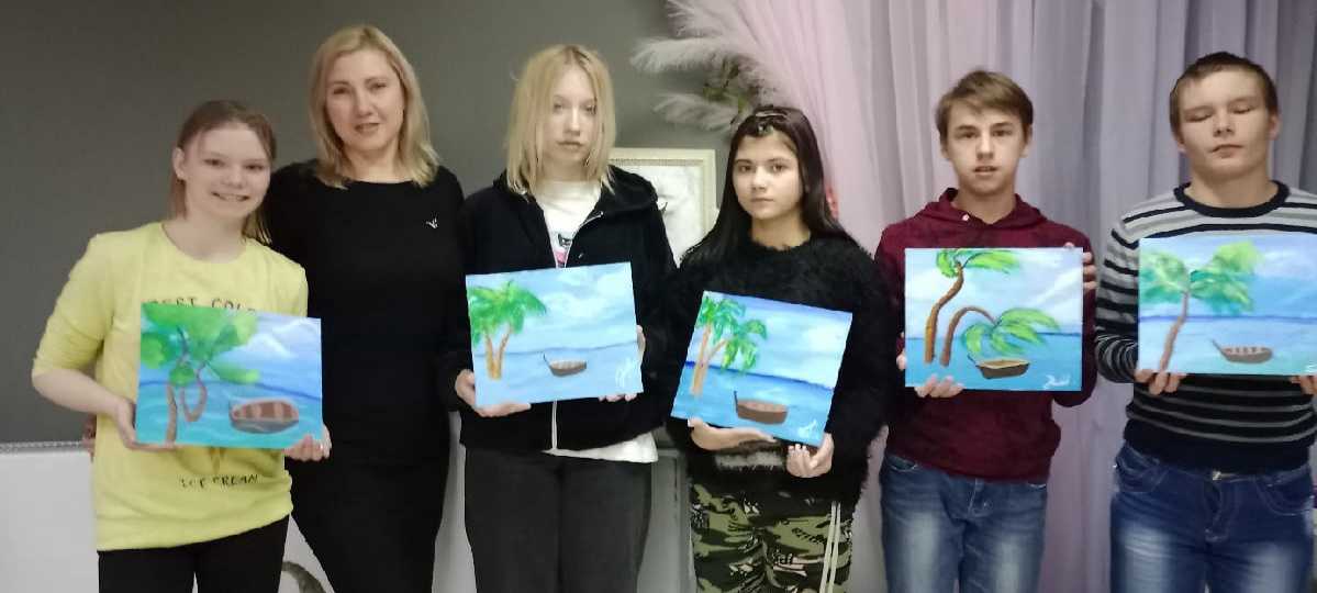 Мастер - класс в Детском Центре. 