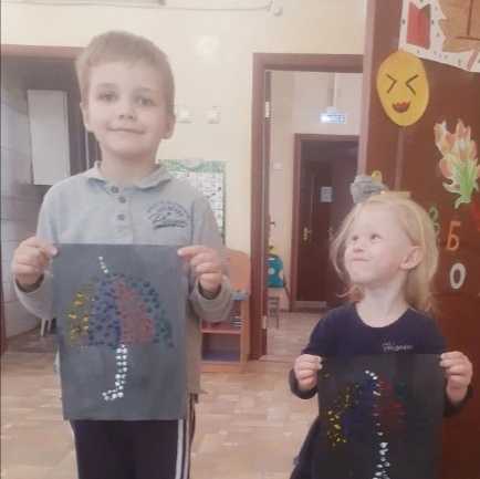 Создание капельного рисунка.