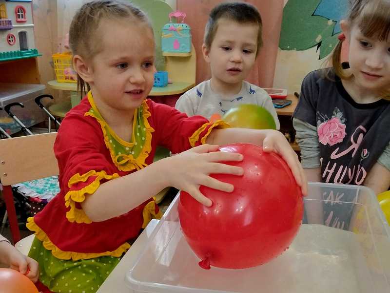 Занятие по опытно-экспериментальной деятельности «Удивительный воздушный шар»