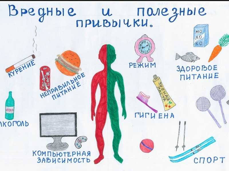 В Центре для воспитанников прошла познавательно – игровая программа, посвященная профилактике вредных привычек «Вредные и полезные привычки»