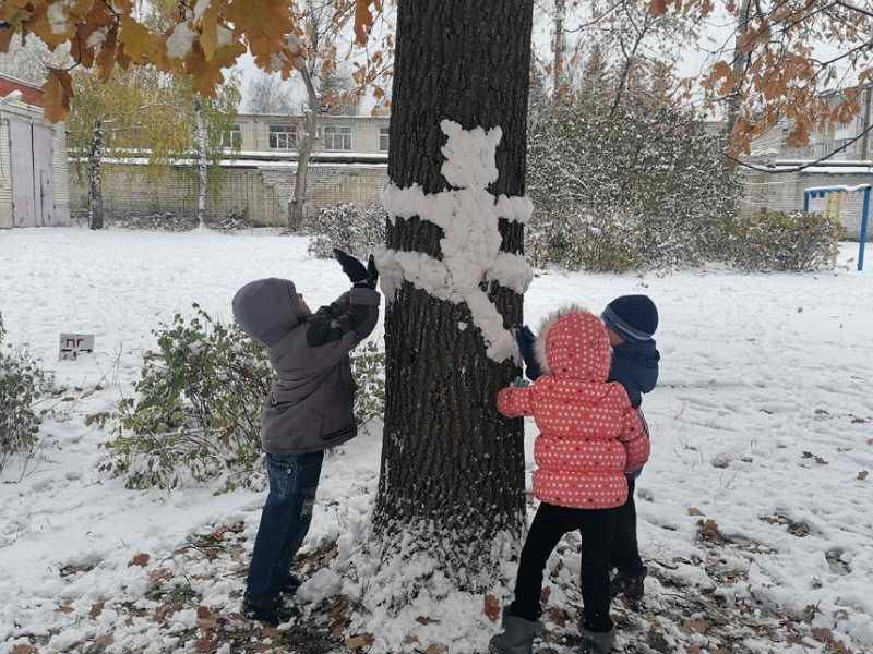 Ура! Снежные забавы!