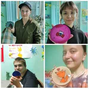 Роспись на спилах.
