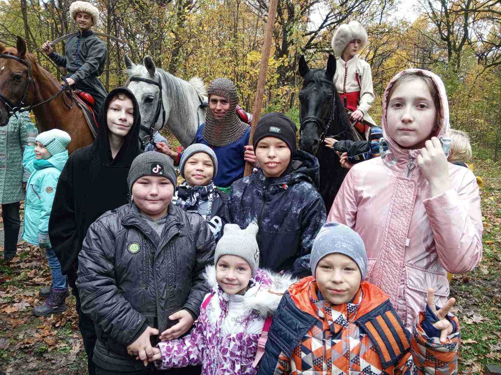 Ребята посетили историко-патриотический иммерсивный конный спектакль