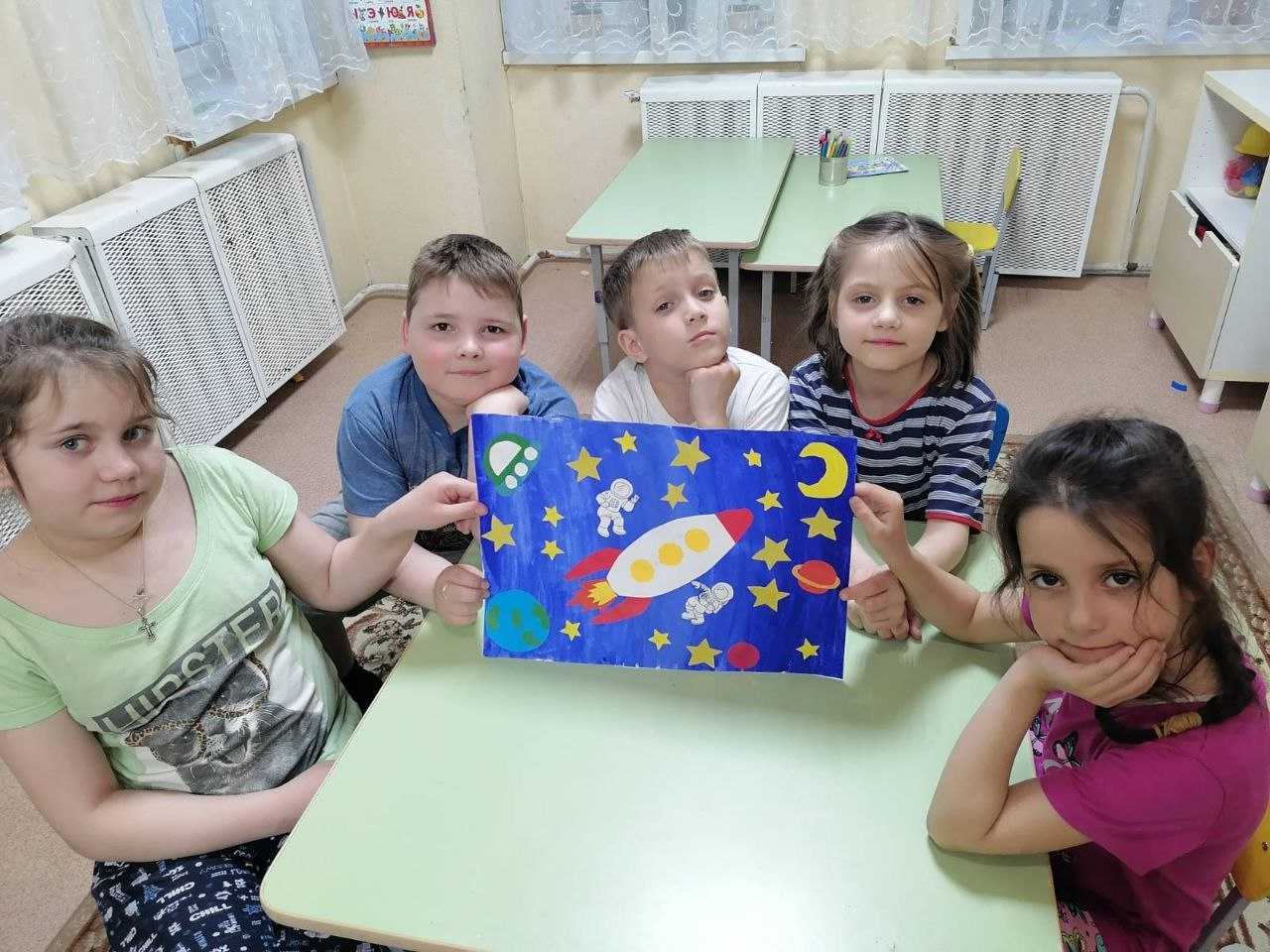 Прошли творческие мастерские, посвященные Дню Космонавтики