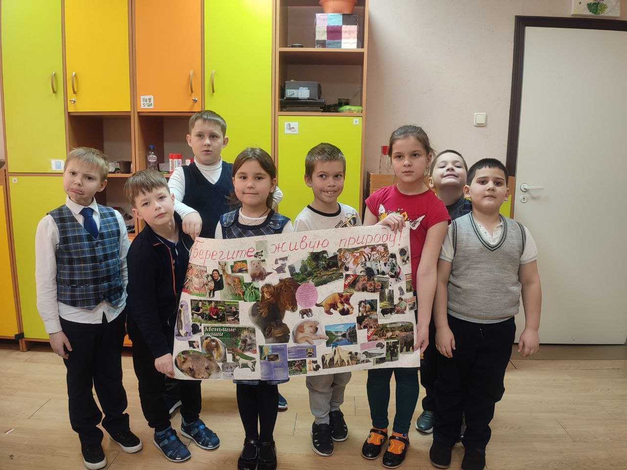 Ребята принимают активное участие в акции 