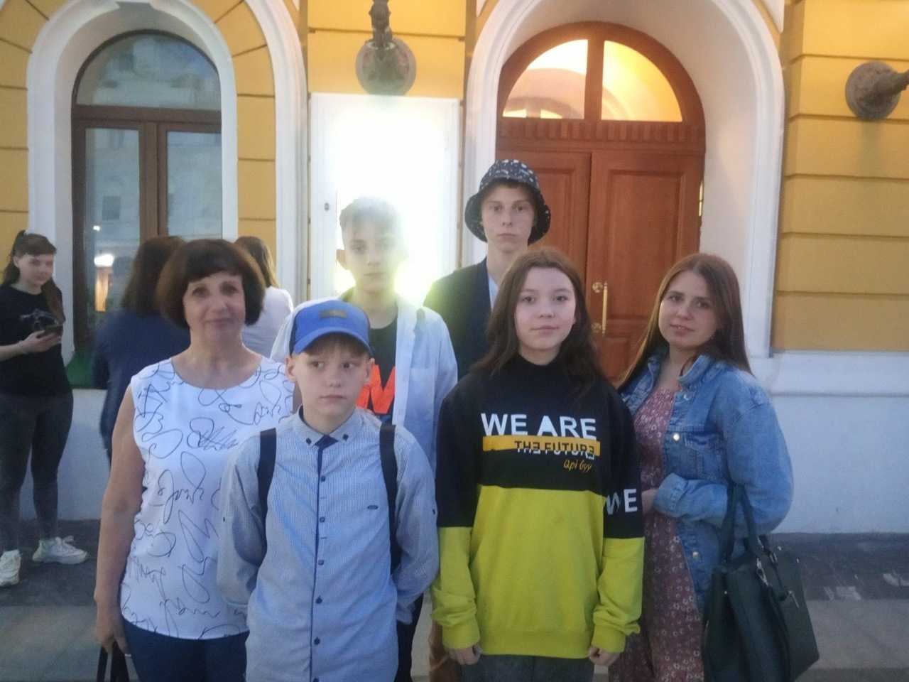 Ребята побывали на спектакле 