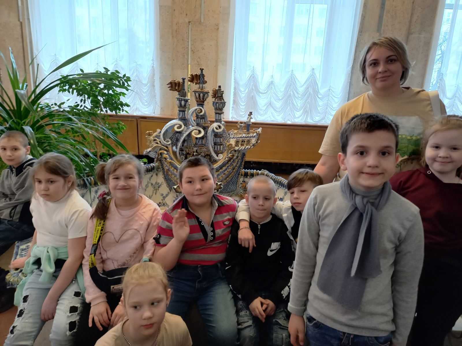 Ребята снова побывали в Нижегородском Театре Кукол