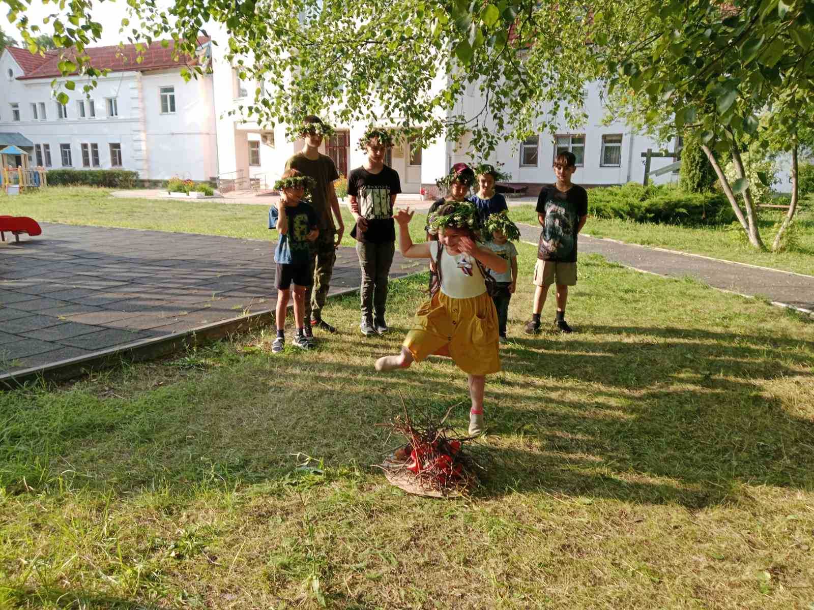 Проведена игровая программа, посвященная народным праздникам