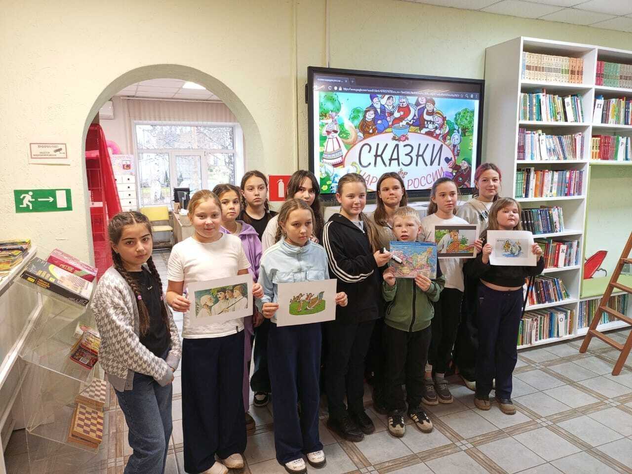 В гостях в детской библиотеке
