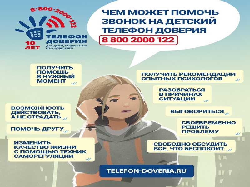 ДЕТСКИЙ ТЕЛЕФОН ДОВЕРИЯ