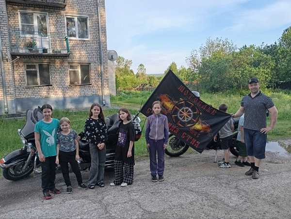 Приезд Байкеров из клуба «Ночные волки»