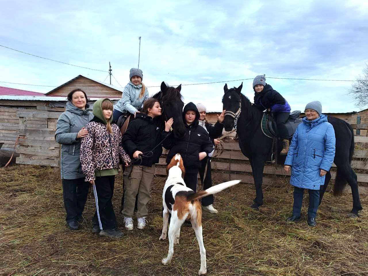 Экскурсия в конный клуб 