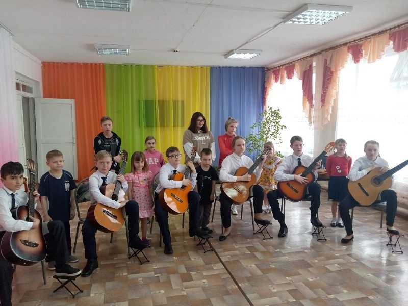 В гостях учащиеся музыкальной школы